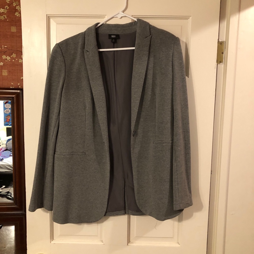 Large Gray Blazer